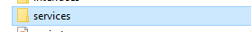 service folder
