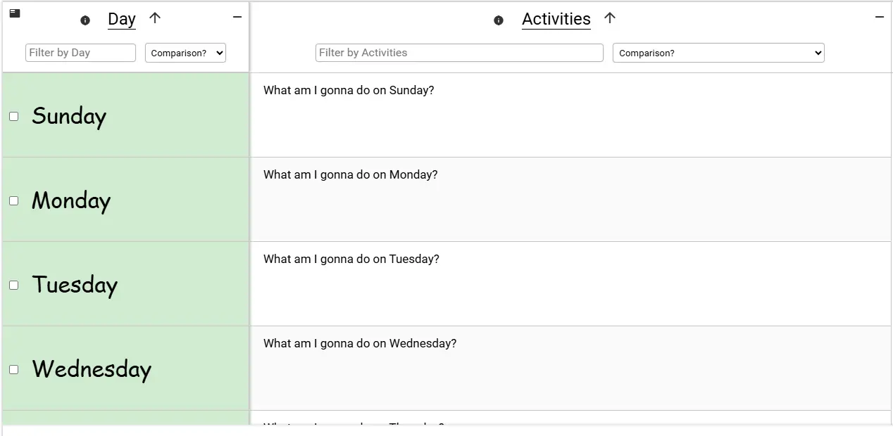 Weekly Planner Starter